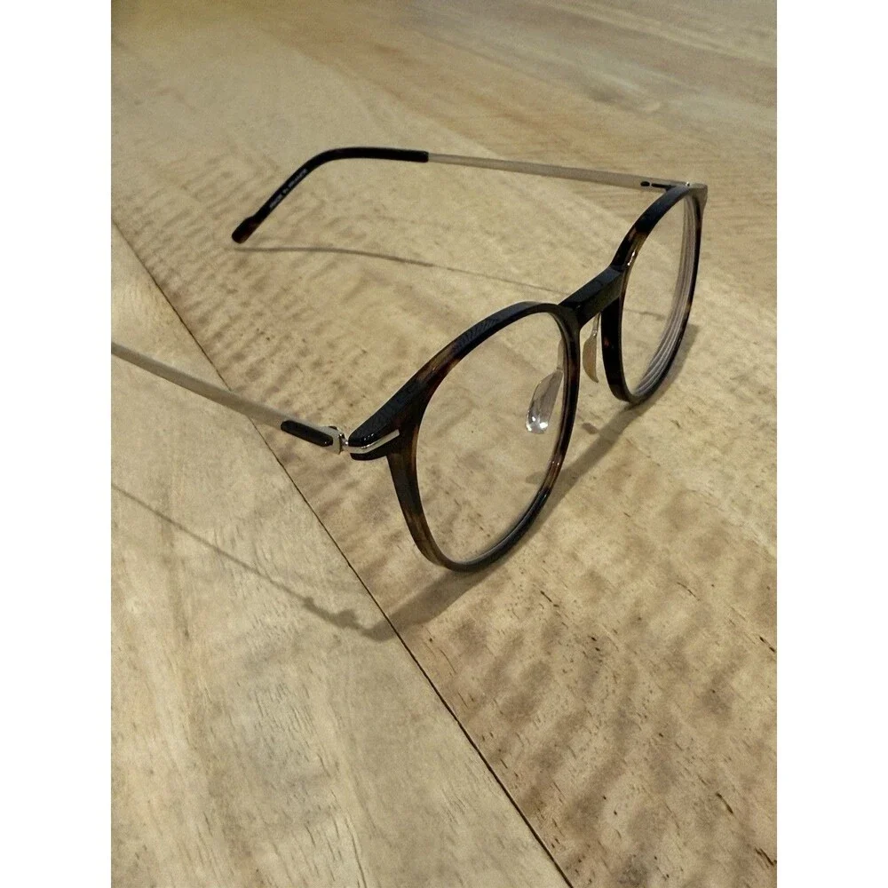 Morel Tortoise Shell Round Rim Eyeglasses Full Rim Frames Only